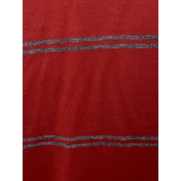Vintage Fairway & Greene Polo Golf Shirt Mens LARGE Striped Red Cotton - Picture 13 of 15